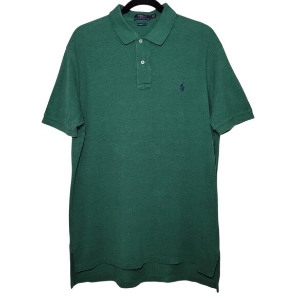 Polo Ralph Lauren Other - Polo Ralph Lauren Polo Classic Fit Short Sleeve Shirt Heather Green Large Preppy